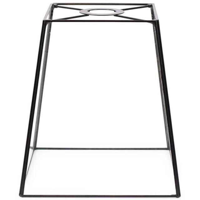 ValueLights Susie Matt Black Glass Easy Fit Shade - Size: 19 x 18 x 18cm - White - Wilko - image 1