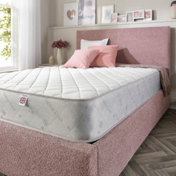Aspire Small Single Dual Layer 600 Hybrid Mattress - White - Aspire Beds - Wilko - thumbnail 6