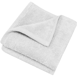 Allure Bath Fashions Marlborough Bamboo Cotton White Face Cloth 2 Pack - Size: 30 x 30cm - Wilko