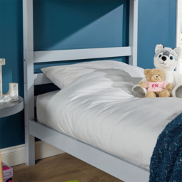 Home Source Hendon Single Grey Children Wooden Single Bunk Bed - Wilko - thumbnail 5