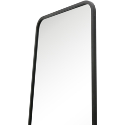 MirrorOutlet The Coartans Black Metal Trapezoid Wall Mirror 200 x 95cm - Wilko - thumbnail 6