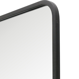 MirrorOutlet The Coartans Black Metal Trapezoid Wall Mirror 200 x 95cm - Wilko - thumbnail 7