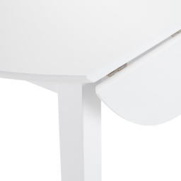 Julian Bowen Coast 2 Seater White Dropleaf Table Set - Wilko - thumbnail 7