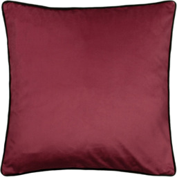 Paoletti Khaki Tropical Cheetah Velvet Touch Piped Cushion - Size: 45 x 45 cm - Green - Wilko - thumbnail 3
