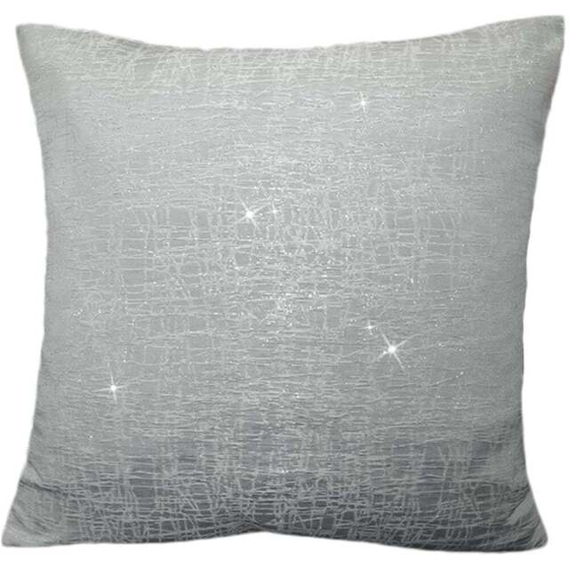 Intimates Sasha Silver Filled Cushions 43 x 43cm 2 Pack - Wilko - image 1