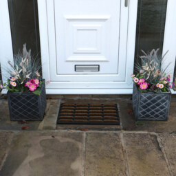 JVL Nimbus Scraper Doormat 40 x 60cm - Brown - JVL Homewares - Wilko - thumbnail 3