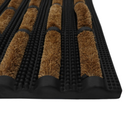 JVL Nimbus Scraper Doormat 40 x 60cm - Brown - JVL Homewares - Wilko - thumbnail 4