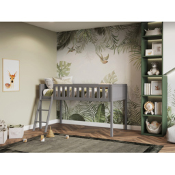 Flair Bea Shorty Grey Wooden Mid Sleeper Cabin Bed - Wilko - thumbnail 4
