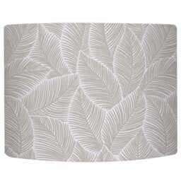 Benjamin Tate Design Small Beige Leaves Lamp Shade - Size: 25 x 22 x 10cm - Pink - Wilko - thumbnail 1