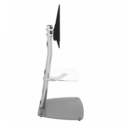 AVF Iseo Clear and Grey Glass Pedestal TV Unit - Size: 56.9 x 60 x 121cm - Multi - Wilko - thumbnail 6
