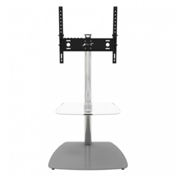 AVF Iseo Clear and Grey Glass Pedestal TV Unit - Size: 56.9 x 60 x 121cm - Multi - Wilko - thumbnail 5