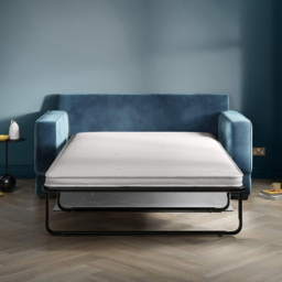 Jay-Be Urban 2 Seater Brushed Twill Linen Sofa Bed with e-Pocket Mattress - Cream - Wilko - thumbnail 6