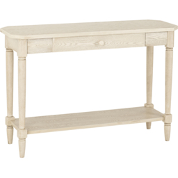 Seconique Chantilly Antique White Console Table - Size: 81.5 x 120 x 40cm - Wilko - thumbnail 3
