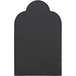 Charles Bentley Monaco Black Industrial Style Wall Mirror - Size: 3 x 101.5 x 63.5cm - Wilko - thumbnail 4