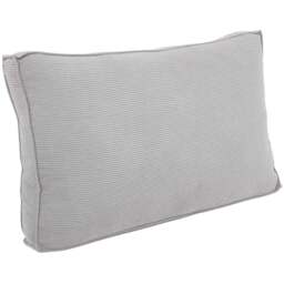 Living and Home Light Grey Soft Corduroy Cushion 53 x 90cm - Size: 15 x 90 x 53cm - Wilko