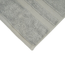 Bath Towel - Silver - Wilko - thumbnail 5