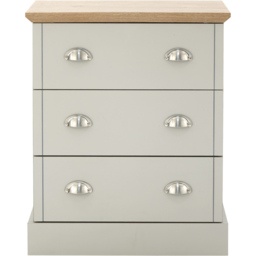 GFW Kendal Grey 3 Piece Bedroom Furniture Set - Wilko - thumbnail 5