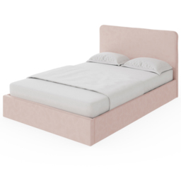 GFW Chiswick Small Double Soft Pink Ottoman Bed with SC Pocket Sprung Mattress - Wilko - thumbnail 3