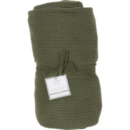 Hambledon Throw Charcoal - Wilko - thumbnail 3