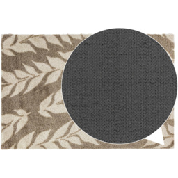 JVL Mega Brown Leaves Latex Backed Door Mat and Runner Set - Size: 150 x 57 x 4cm - Wilko - thumbnail 7