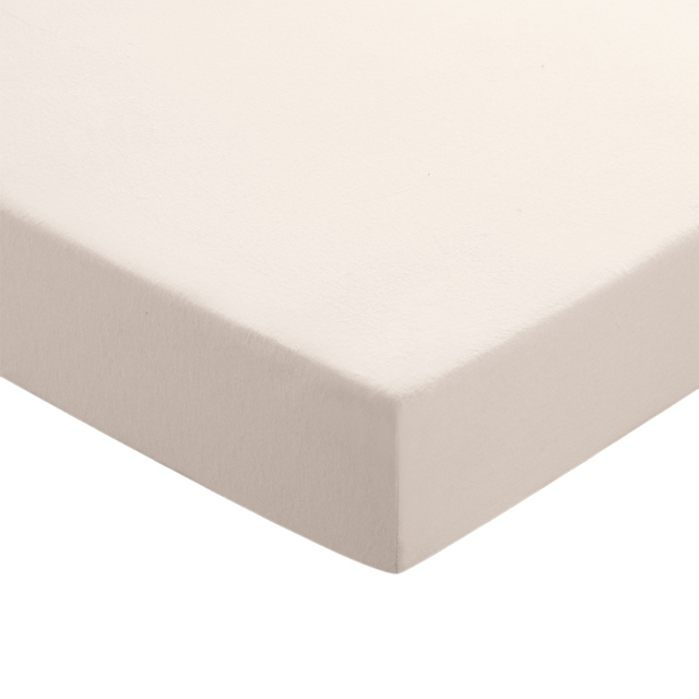 Helena Springfield Double Ivory Brushed Cotton Fitted Bed Sheet - Wilko - image 1