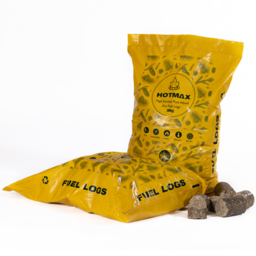 Hotmax High Density Pure Wood Eco Fuel Logs 20kg - Size: 70 x 50 x 30cm - brown - Wilko - thumbnail 4