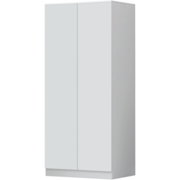 FWStyle Stora 2 Door Matt White Wardrobe - Wilko - thumbnail 3