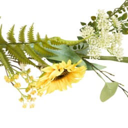 Artificial Sunflower Meadow Garland Yellow - Size: 14 x 183 x 7cm - Wilko - thumbnail 5