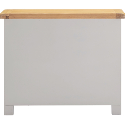 Seconique Windsor 3 Drawer Pebble Grey and Oak Storage Chest - Pebble Grey/Oak - Wilko - thumbnail 7