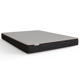 GFW Small Double White Faux Leather End Lift Ottoman Bed with Memory Pocket Spring Mattress - Wilko - thumbnail 3