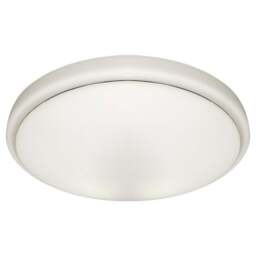 Milagro Peppe White Ceiling Lamp 230V - Size: 39 x 39 x 6cm - Wilko - thumbnail 1