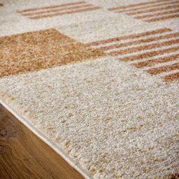 Origins Nomad Block Rug 120 x 170cm - Orange - Wilko - thumbnail 5