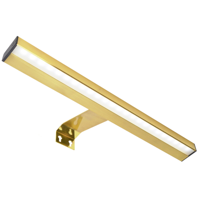 ValueLights Ryle Gold Rechargeable Easy Fit Wall Light 2 Pack - Wilko - image 1