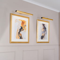 ValueLights Ryle Gold Rechargeable Easy Fit Wall Light 2 Pack - Wilko - thumbnail 3