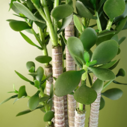 Botanik Green Jade Shrub Artificial Plant in Pot 75cm - Size: 75 x 25 x 25cm - Wilko - thumbnail 7