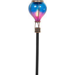 Solar Hot Air Balloon Shaped Stake Light - Wilko - thumbnail 5