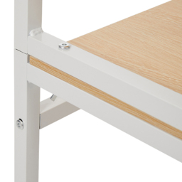 Living and Home 3 Shelf White Over Toilet Storage Shelf - Size: 158 x 50 x 28cm - Wilko - thumbnail 7
