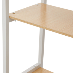 Living and Home 3 Shelf White Over Toilet Storage Shelf - Size: 158 x 50 x 28cm - Wilko - thumbnail 5