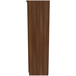 Crowndale Sherwood 2 Door Noche Walnut Wardrobe - Brown - Wilko - thumbnail 4