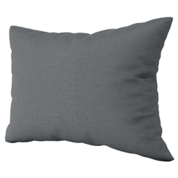 Serene Charcoal Brushed Cotton Pillowcases 2 Pack - Size: 20 x 27cm - Grey - Wilko - thumbnail 3