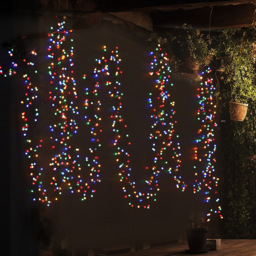 AMOS 500 Multicolour LED Berry Cluster Light - Size: 16 x 22 x 14cm - Wilko - thumbnail 1