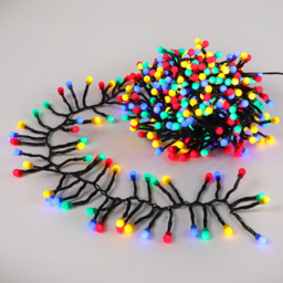 AMOS 500 Multicolour LED Berry Cluster Light - Size: 16 x 22 x 14cm - Wilko - thumbnail 6