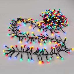 AMOS 500 Multicolour LED Berry Cluster Light - Size: 16 x 22 x 14cm - Wilko - thumbnail 7