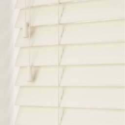 New Edge Blinds Grained Venetian Blinds Misty White 200cm - Size: W 200cm x D 130cm - Wilko