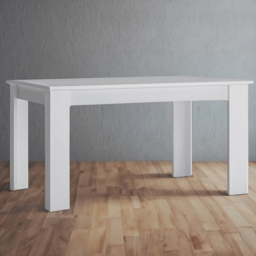 Florence Fribo 6 Seater Extending Dining Table Alpine White - Wilko
