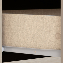 Seconique Nevada 3 Door 2 Drawer Oyster Gloss and Light Oak Veneer Mirror Wardrobe - Size: 3 Door, 2 Drawer - Brown - Wilko - thumbnail 7