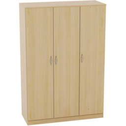 Vida Designs Riano 3 Door Pine Wardrobe - Brown - Wilko - thumbnail 3