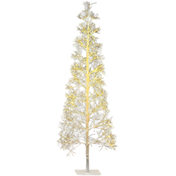 Xmas Haus 3000 Warm White Micro LED Pre-Lit Artificial Christmas Tree 6ft - Wilko