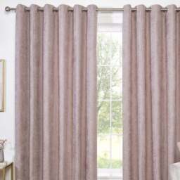 Alden Thermal Curtains - Dusty Pink/229cm - Size: W 90 x D 90cm - Divante - Wilko - thumbnail 6