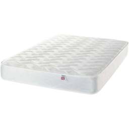 Aspire Double Comfort Single Bonnell Spring Memory Rolled Mattress - White - Aspire Beds - Wilko - thumbnail 1